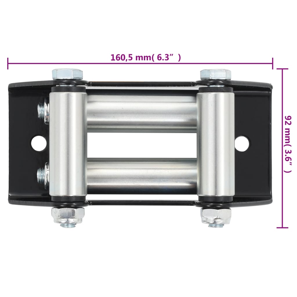 Rulleklyss 4-veis stål 3500-4500 lbs