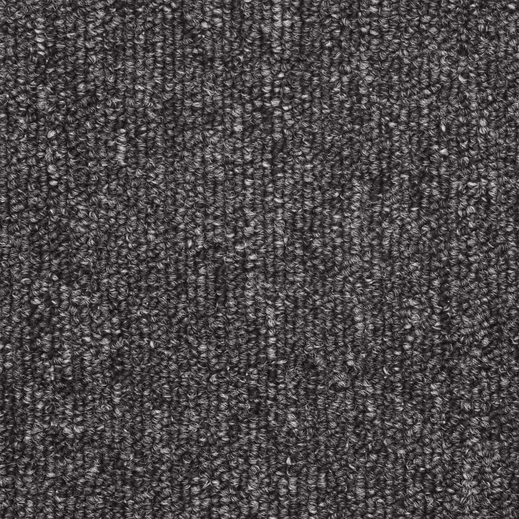 Trappematter 15 stk 56x17x3 cm antrasitt halvrund