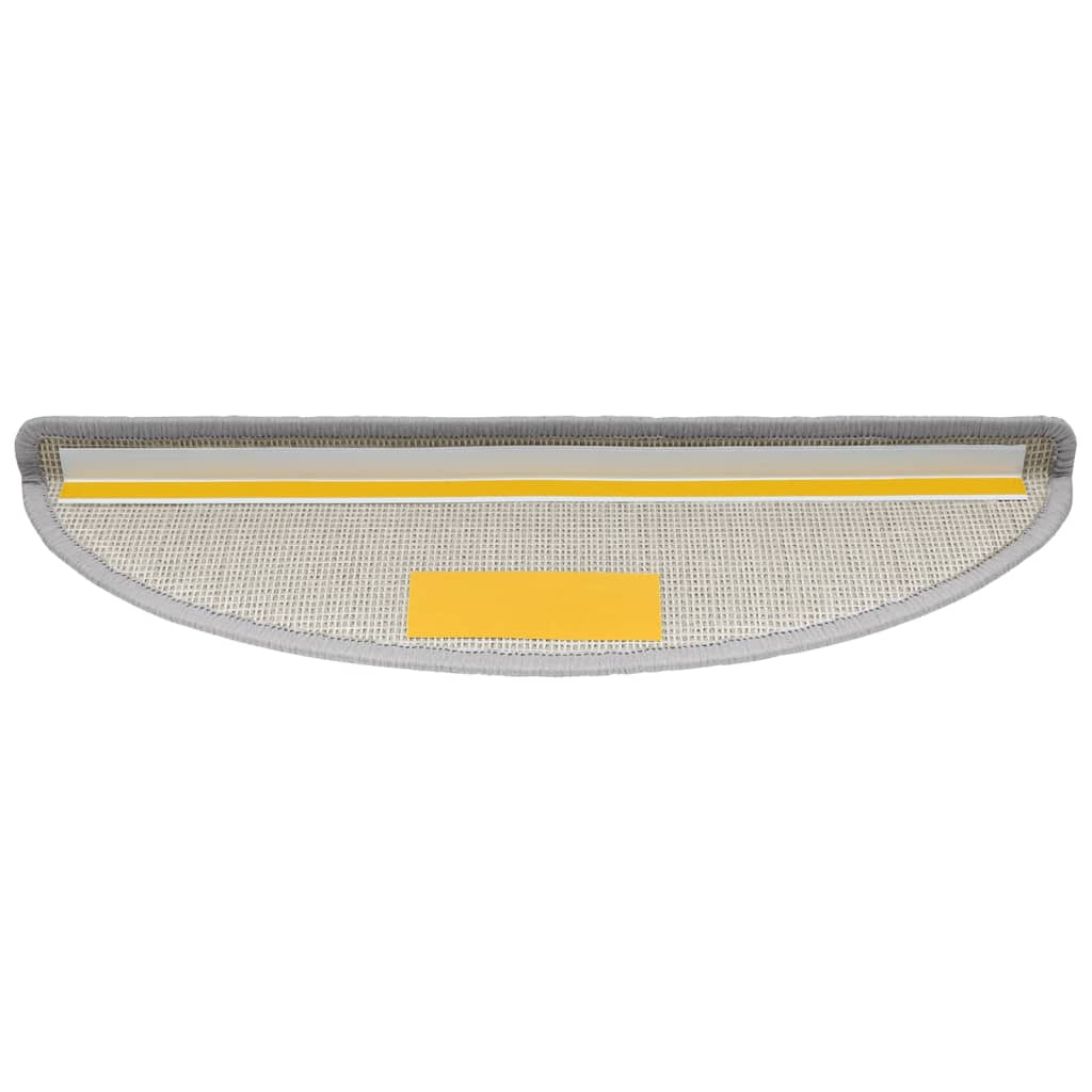 Trappematter lys grå 15 stk 56x17x3 cm