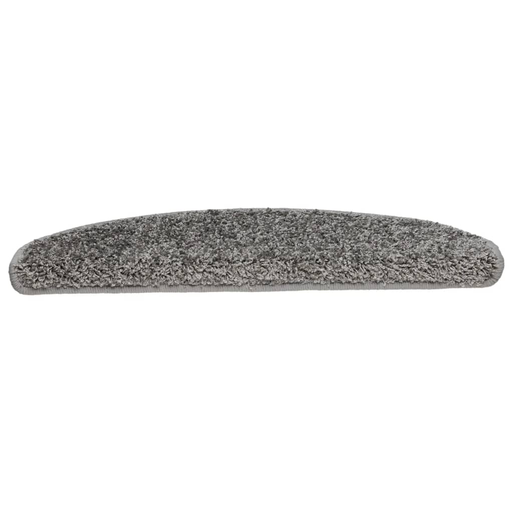 Trappematter 15 stk 65x21x4 cm grå halvrund store