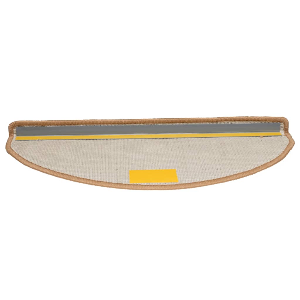 Trappematter 15 stk 65x21x4 cm beige halvrund store