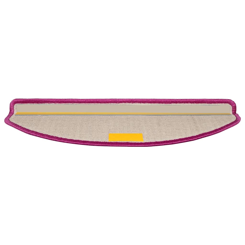 Trappematter 15 stk 65x21x4 cm fiolett halvrund stor