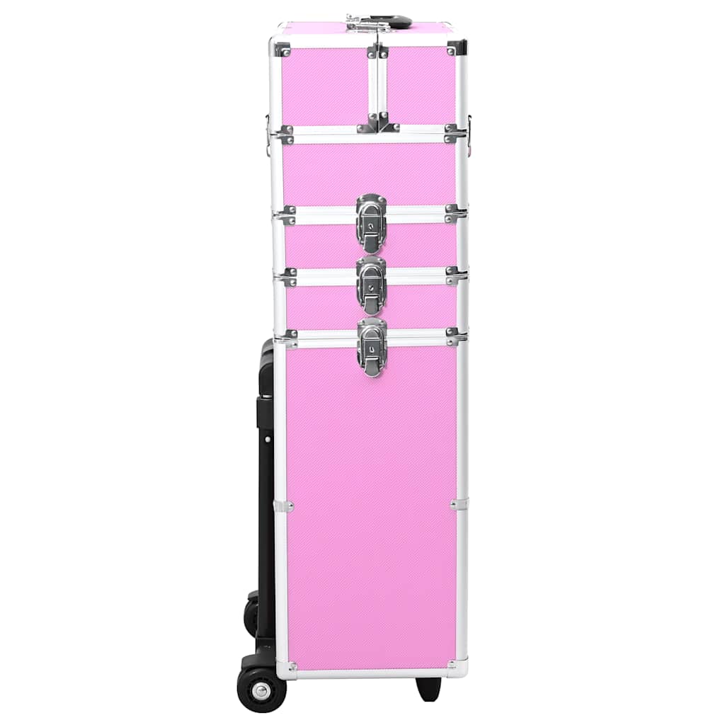 Sminketralle aluminium rosa