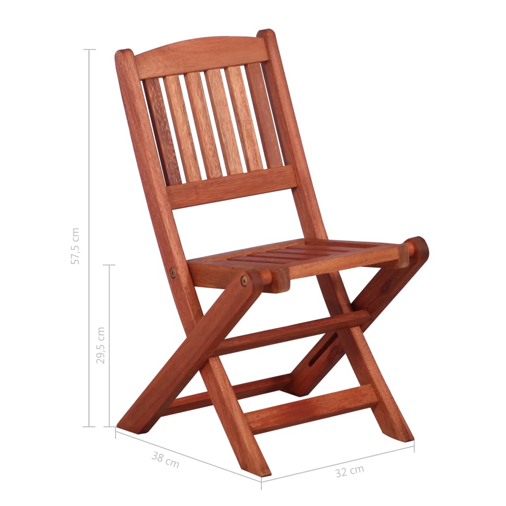 Spisestoler 2 stk for barn heltre eukalyptus