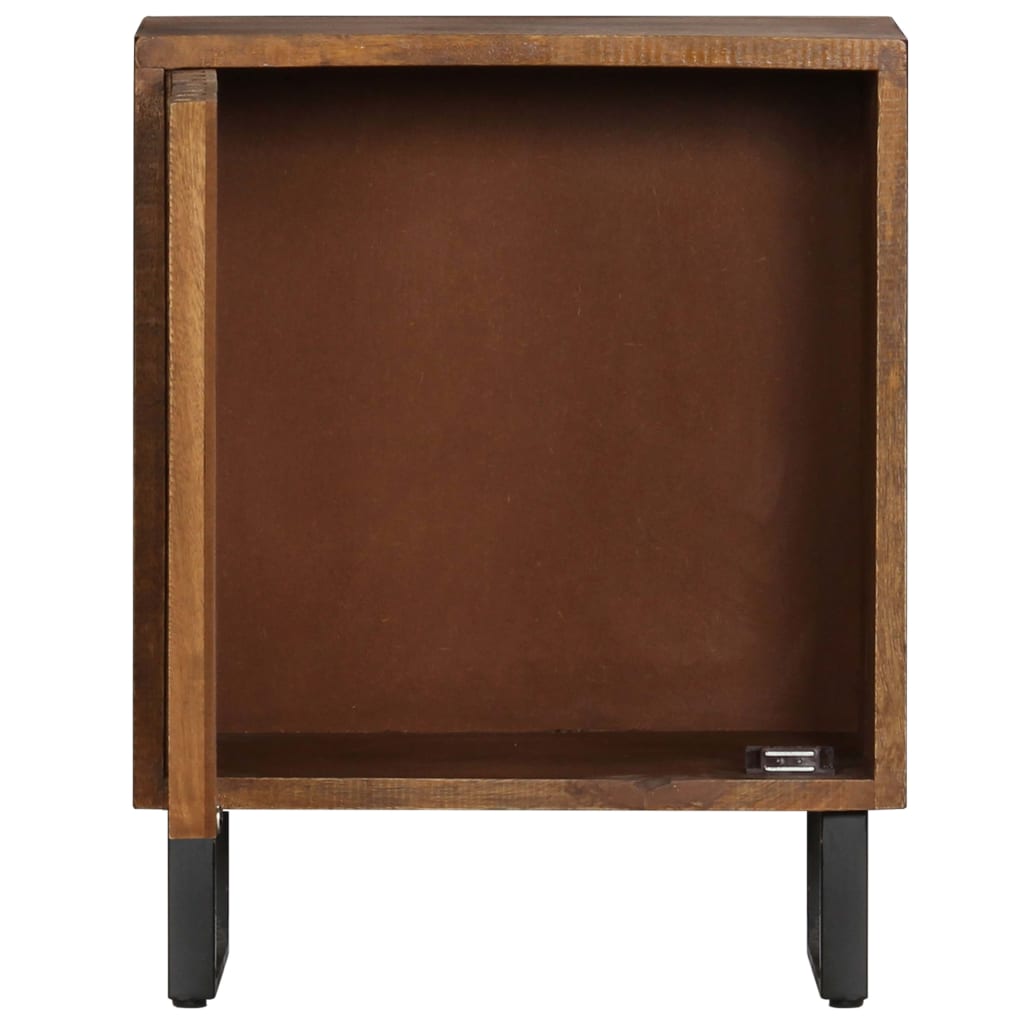 Nattbord 40x30x50 cm heltre mango