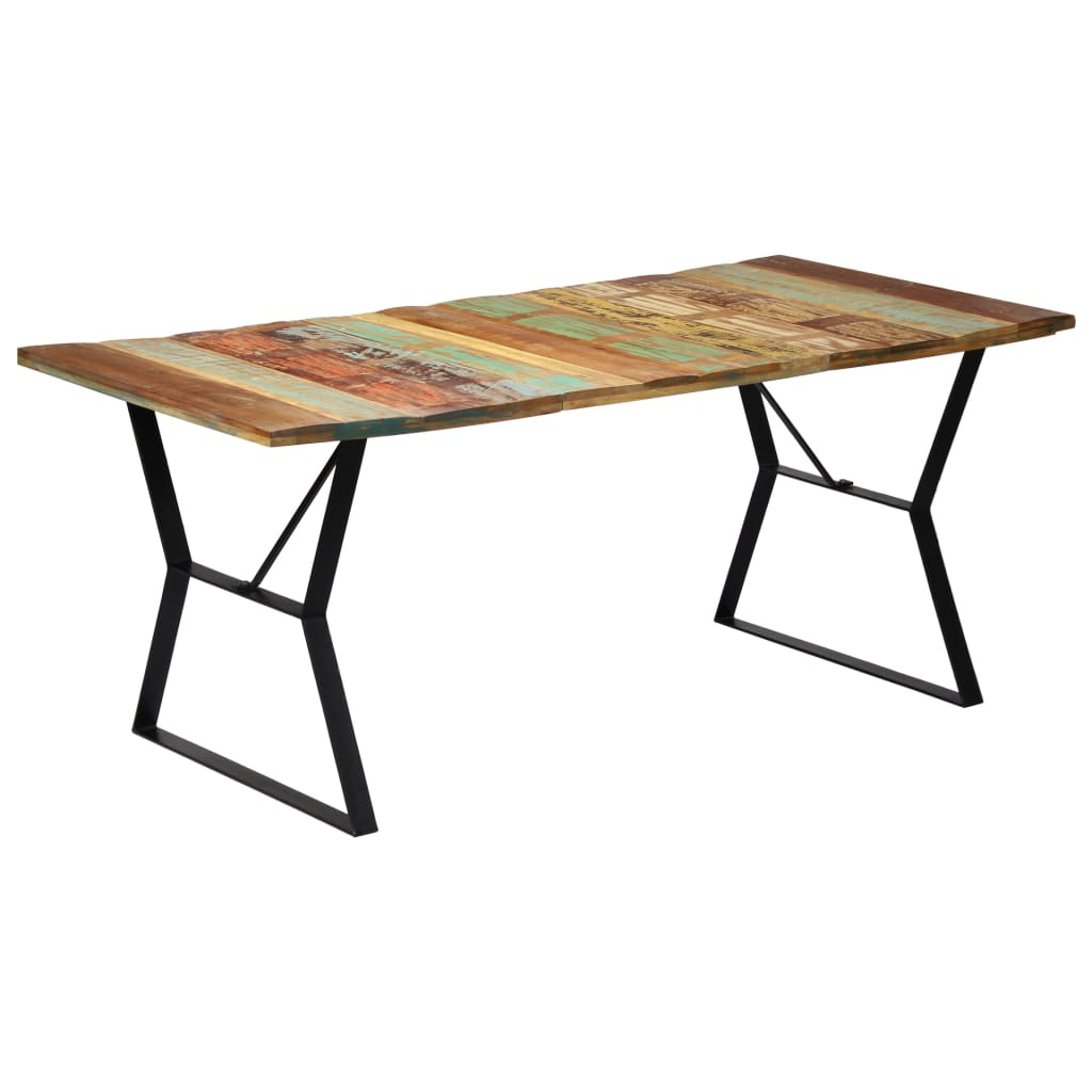 Spisebord 180x90x76 cm gjenvunnet heltre