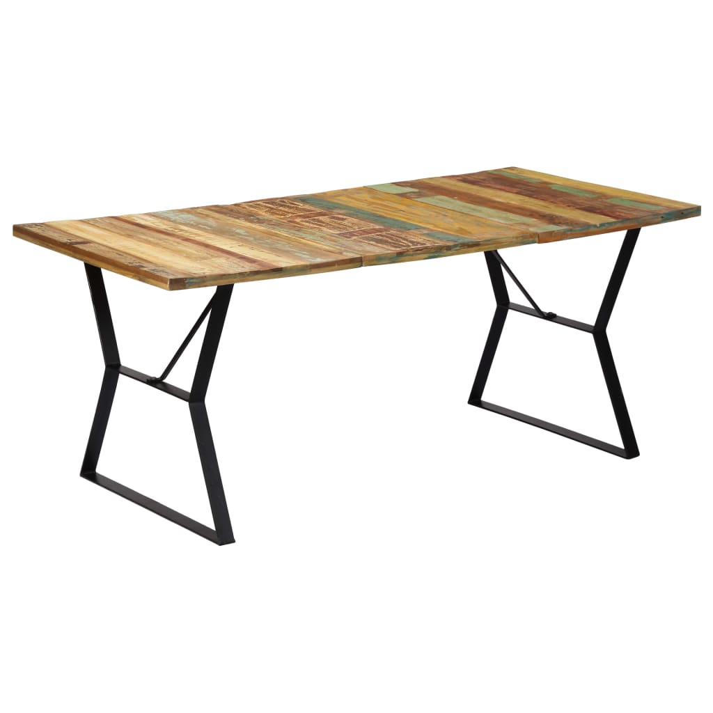 Spisebord 180x90x76 cm gjenvunnet heltre