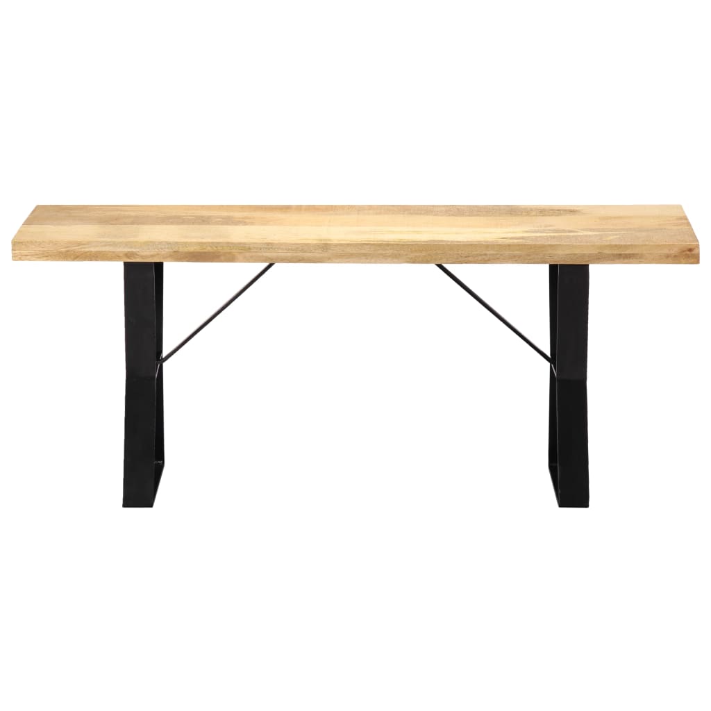Benk 110 cm heltre mango