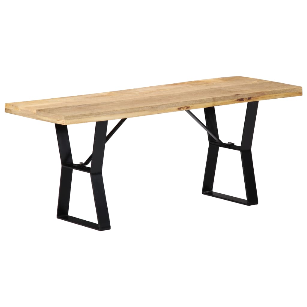 Benk 110 cm heltre mango