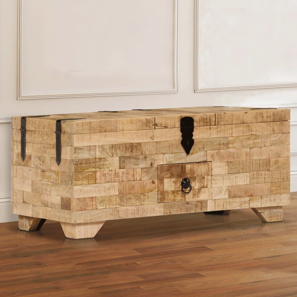 Salongbord heltre mango 80x40x35 cm