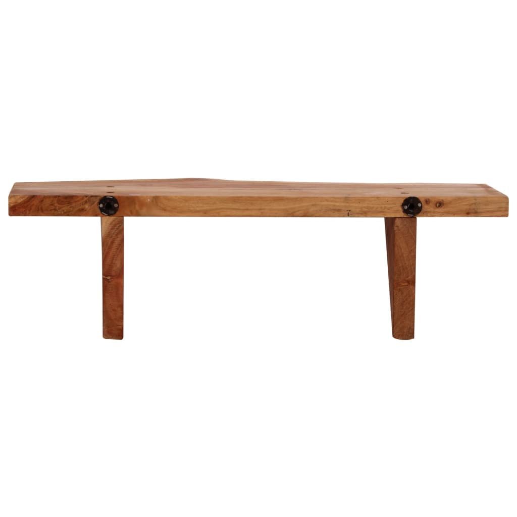 Vegghyller 2 stk 60x20x18 cm heltre akasie