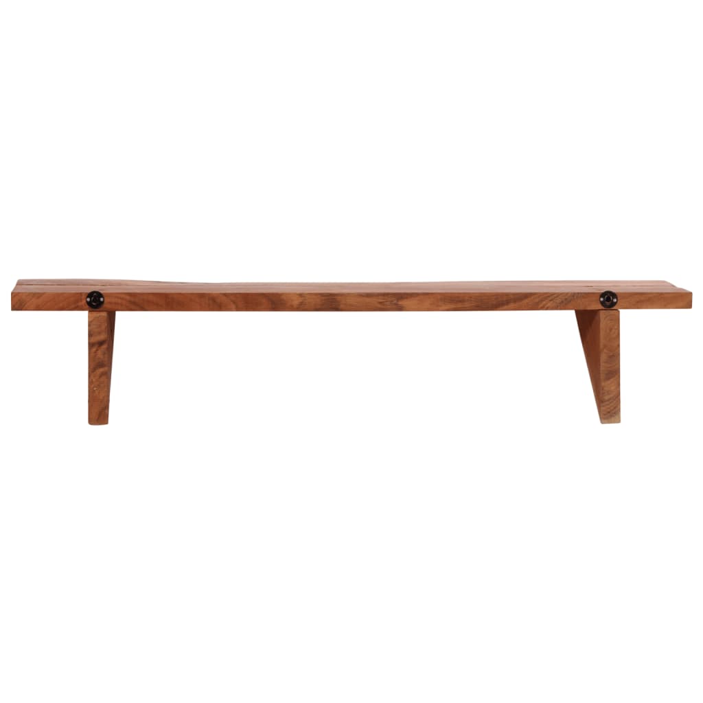 Vegghyller 2 stk 90x20x18 cm heltre akasie