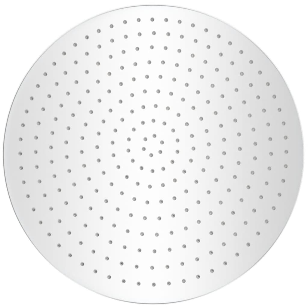 Regndusjhode 2 stk rustfritt stål Ø50 cm