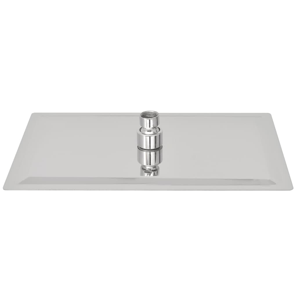 Regndusjhode 2 stk rustfritt stål 20x30 cm