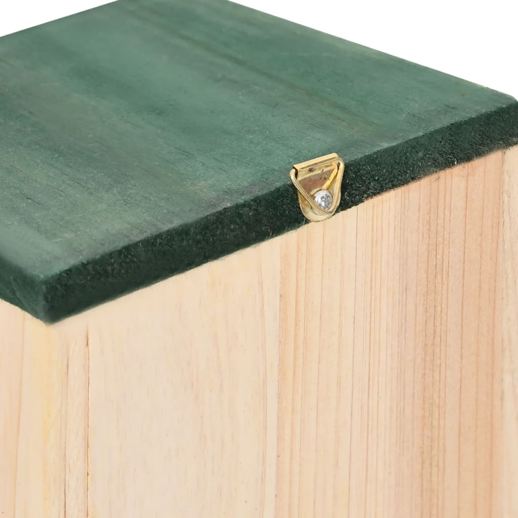 Fuglehus 8 stk tre 12x12x22 cm vidaXL