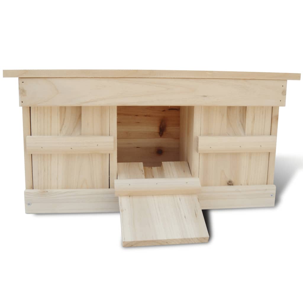 Spurvehus 2 stk tre 44x15,5x21,5 cm