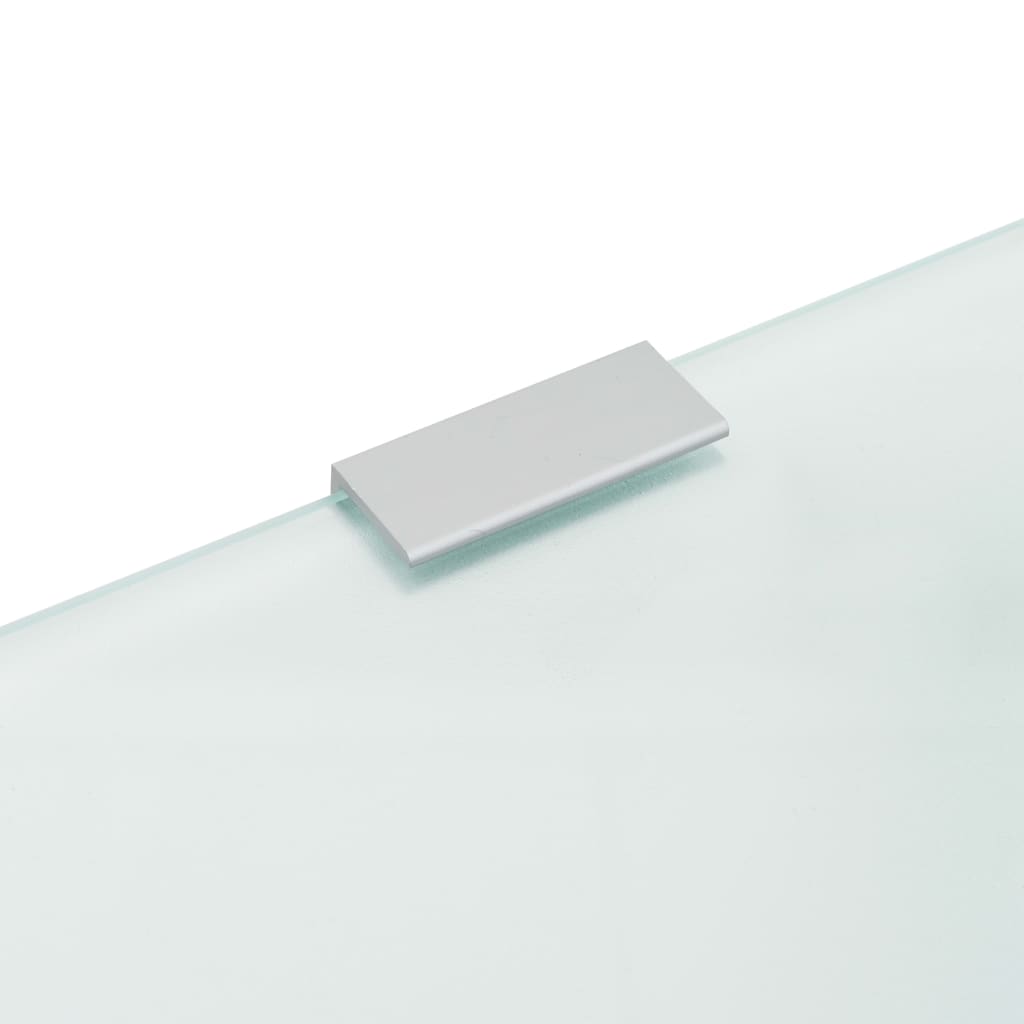 Veggmontert urinal innsynsskjerm 90x40 cm herdet glass