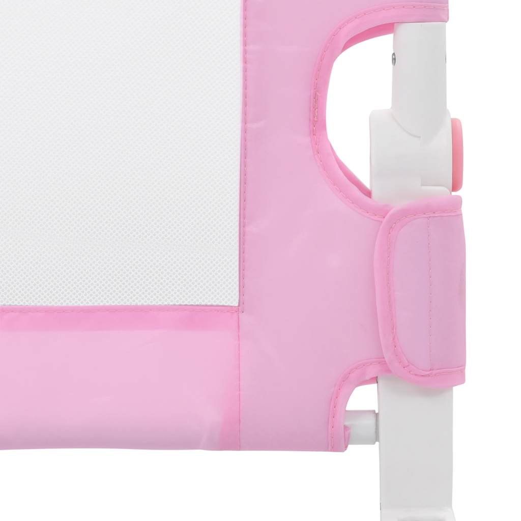 Sengehest småbarn rosa 180x42 cm polyester