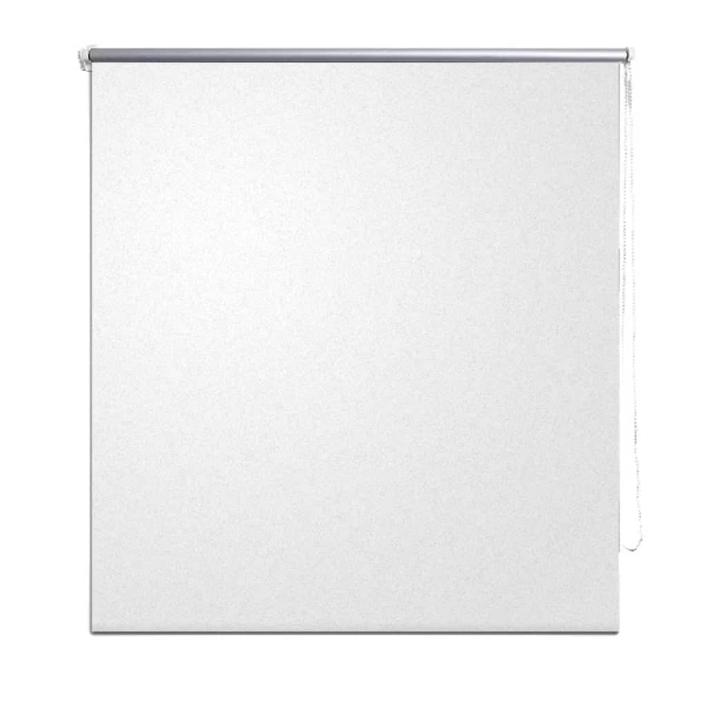 Rullegardin mørklegging 124,4x175 cm Stoffbredde 120 cm hvit
