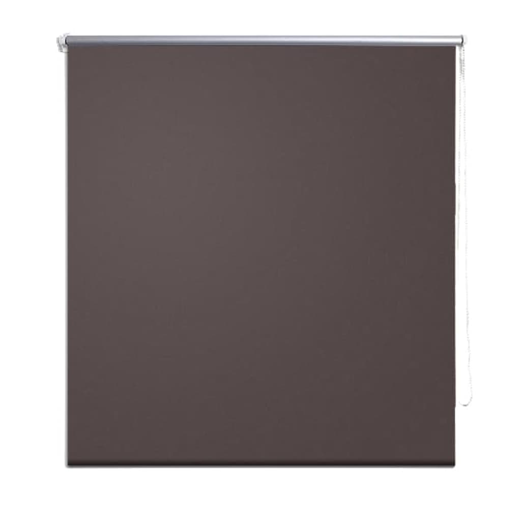Rullegardin mørklegging 124,4x175 cm Stoffbredde 120 cm kaffe