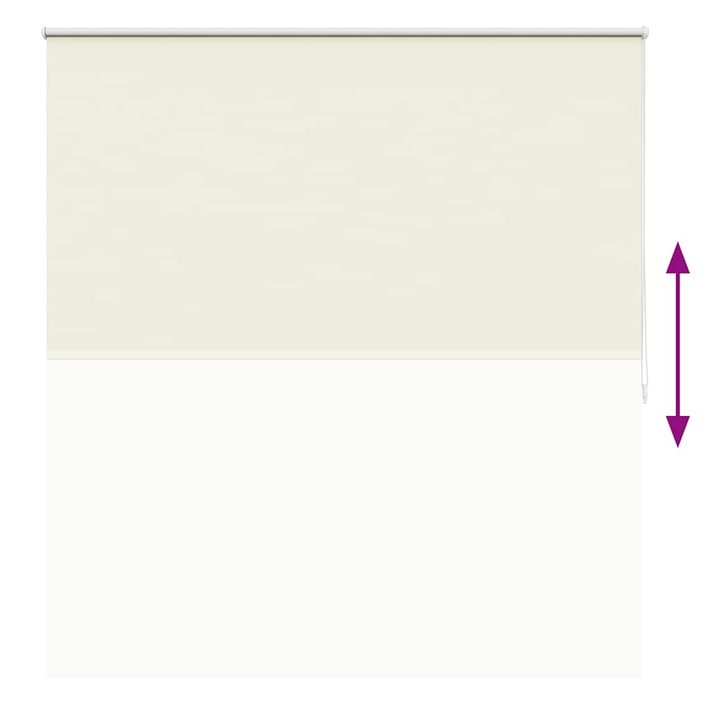 Rullegardin mørklegging 164,4x175 cm Stoffbredde 160 cm offwhite