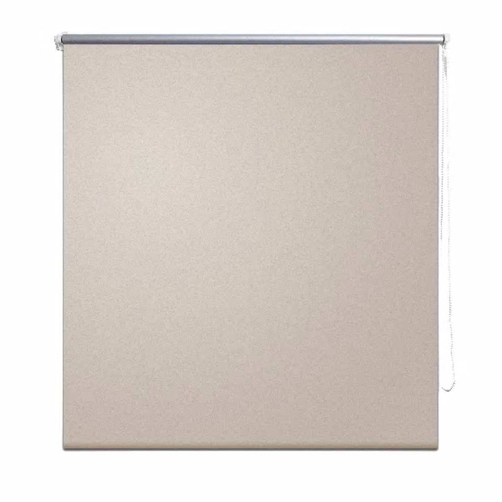Rullegardin mørklegging 164,4x175 cm Stoffbredde 160 cm beige