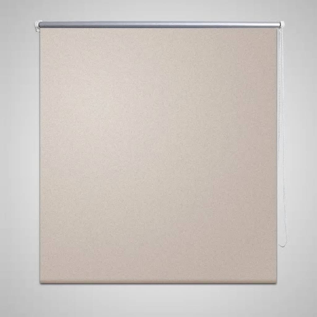Rullegardin mørklegging 104,4x230 cm Stoffbredde 100 cm beige