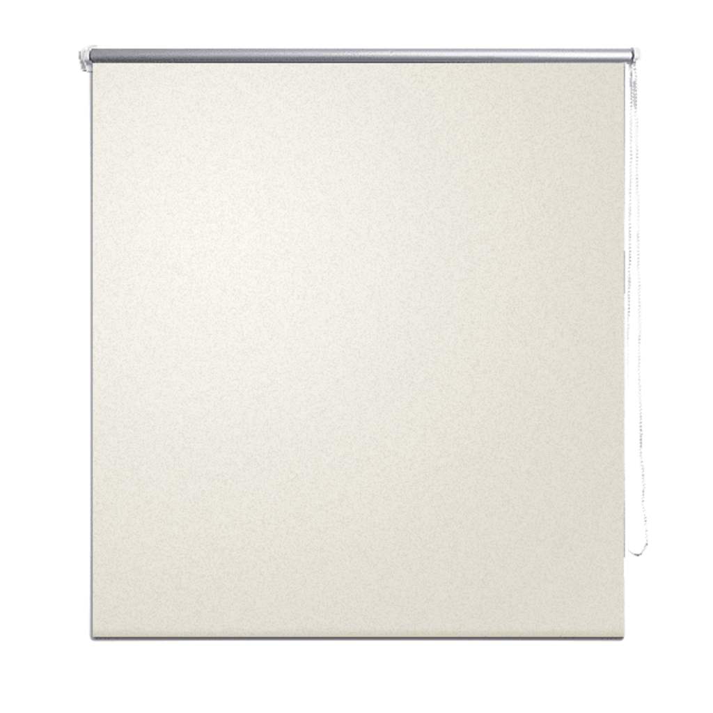 Rullegardin mørklegging 124,4x230 cm Stoffbredde 120 cm offwhite