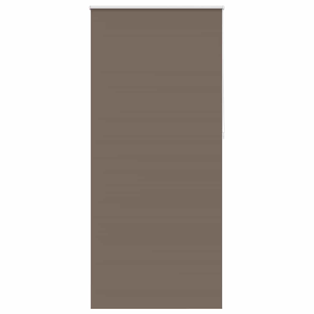 Rullegardin mørklegging 124,4x230 cm Stoffbredde 120 cm kaffe