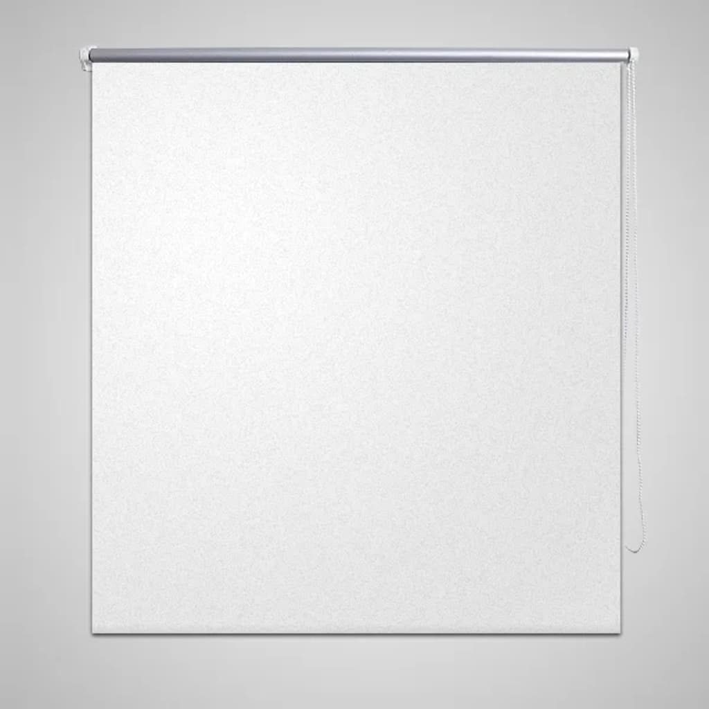 Rullegardin mørklegging 144,4x230 cm Stoffbredde 140 cm hvit