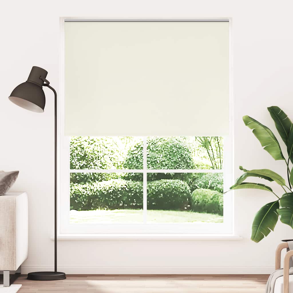 Rullegardin mørklegging 144,4x230 cm Stoffbredde 140 cm offwhite