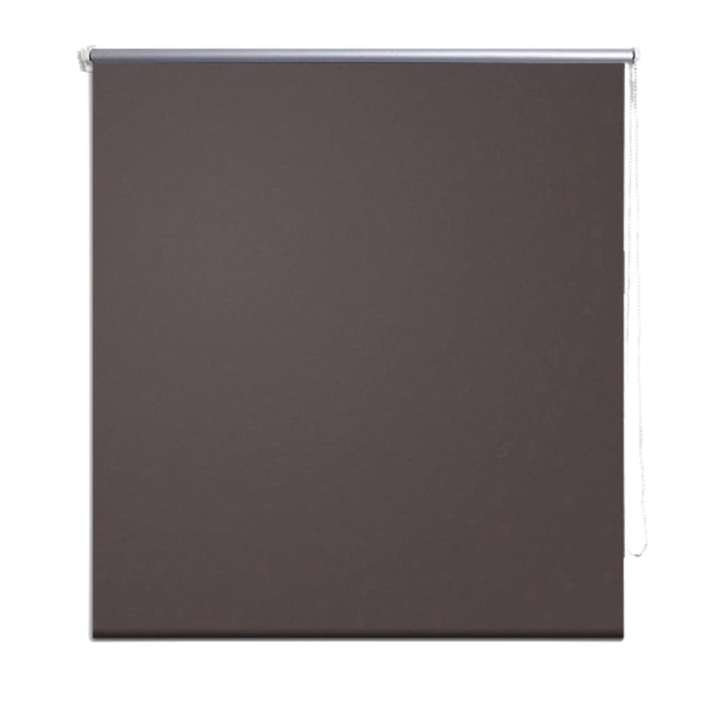 Rullegardin mørklegging 144,4x230 cm Stoffbredde 140 cm kaffe