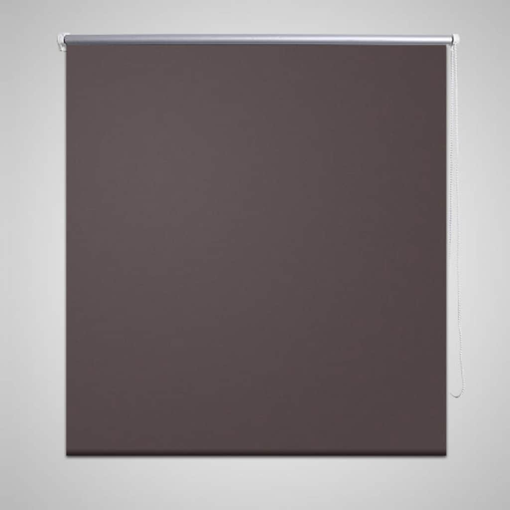 Rullegardin mørklegging 144,4x230 cm Stoffbredde 140 cm kaffe