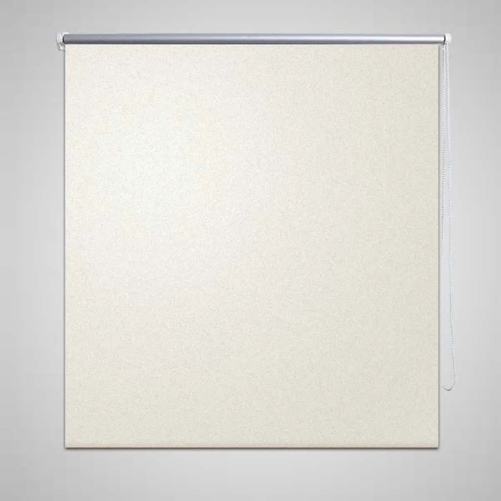 Rullegardin mørklegging 164,4x230 cm Stoffbredde 160 cm offwhite