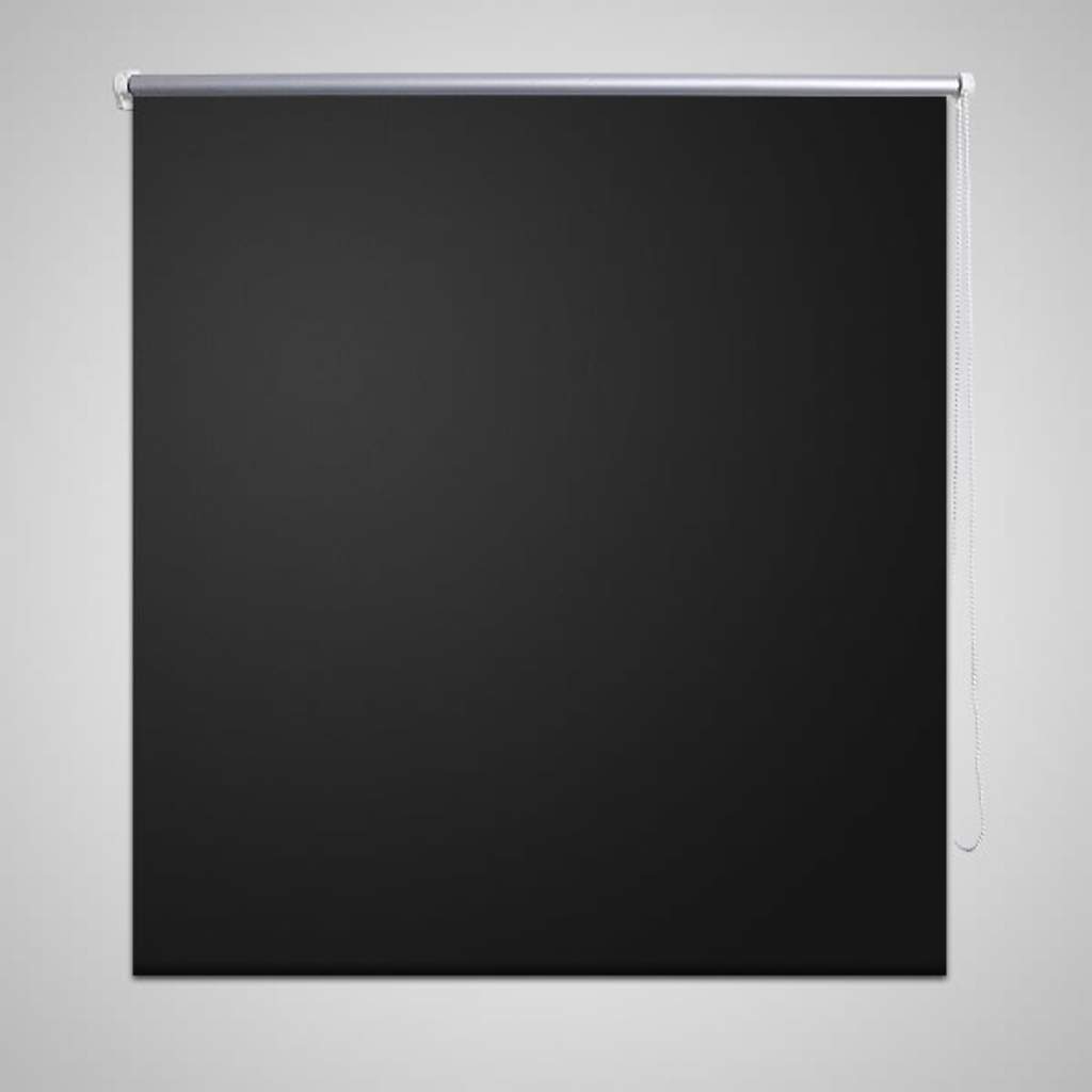 Rullegardin mørklegging 164,4x230 cm Stoffbredde 160 cm svart