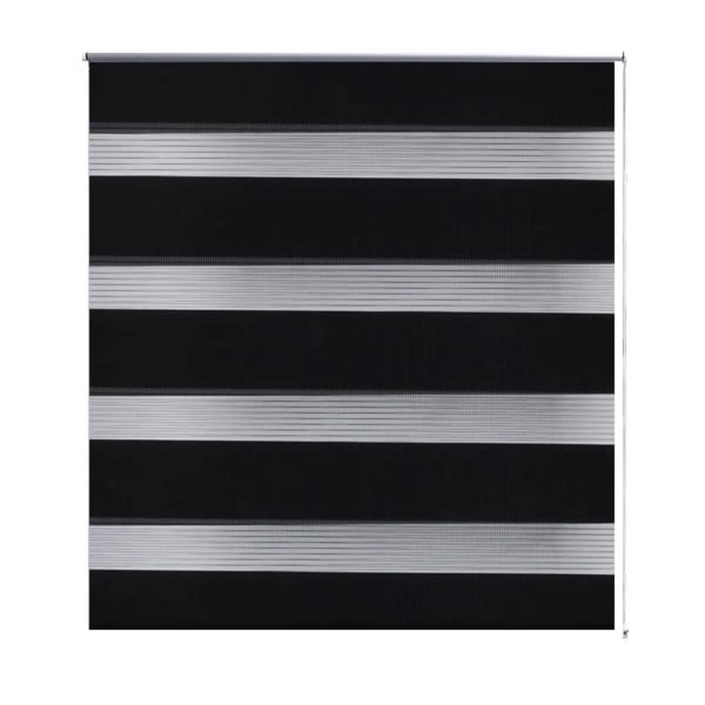 Sebragardin 80,9x150 cm Stoffbredde 76,7 cm svart