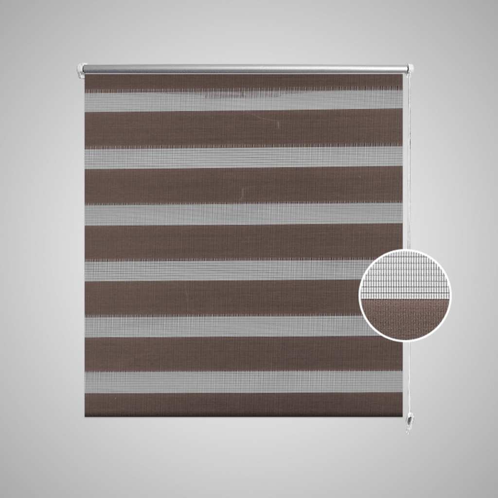 Sebragardin 80,9x175 cm Stoffbredde 76,7 cm kaffe