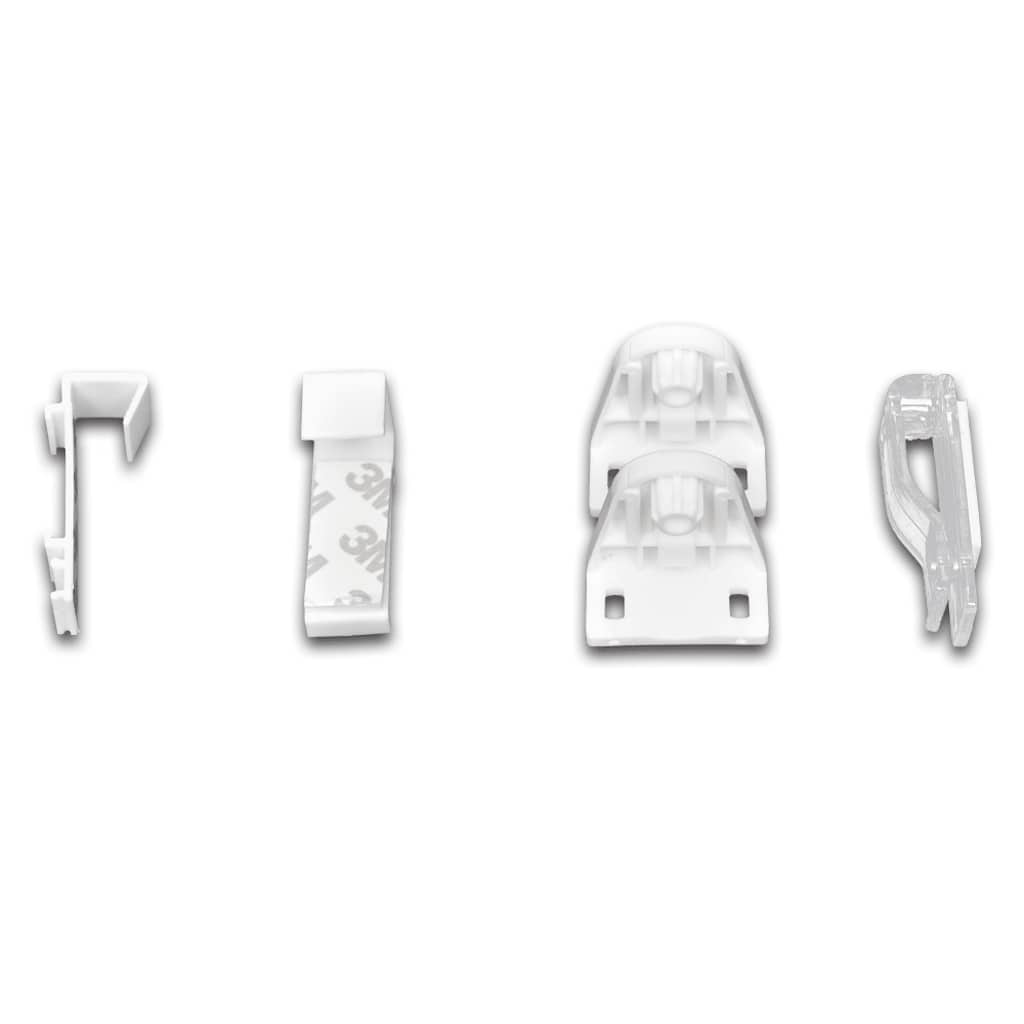 Sebragardin 100,9x175 cm Stoffbredde 96,7 cm hvit