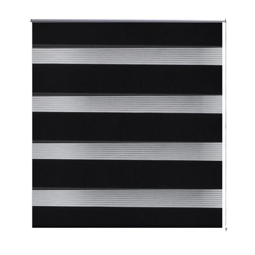 Sebragardin 100,9x175 cm Stoffbredde 96,7 cm svart