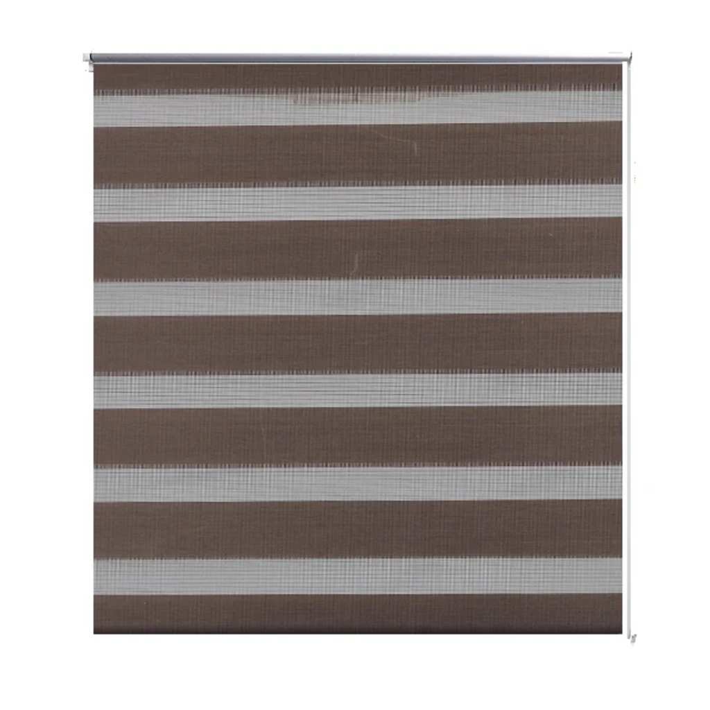 Sebragardin 100,9x175 cm Stoffbredde 96,7 cm kaffegrønn