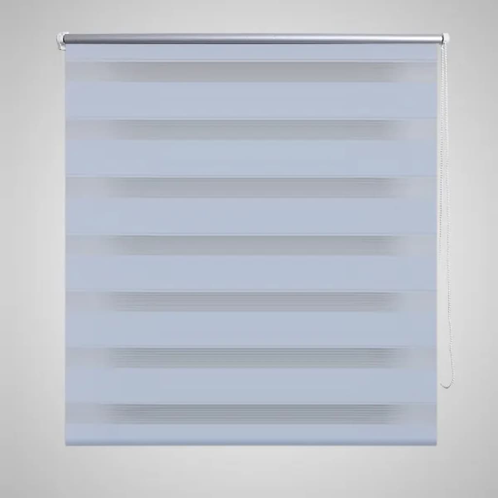 Sebragardin 140,9x175 cm Stoffbredde 136,7 cm hvit