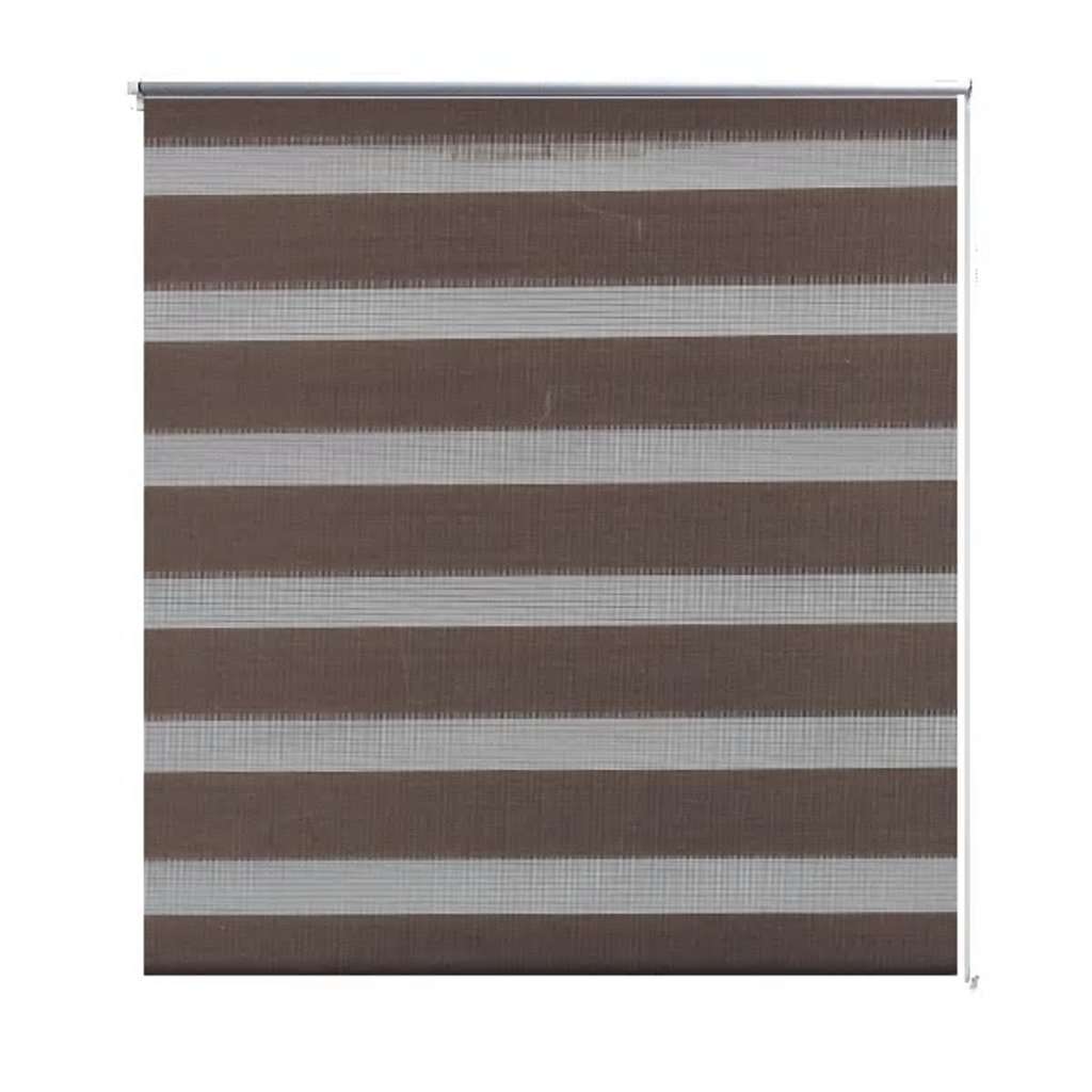 Sebragardin 140,9x175 cm Stoffbredde 136,7 cm kaffe
