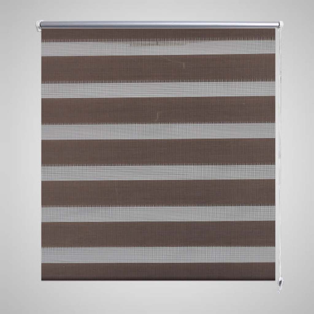 Sebragardin 140,9x175 cm Stoffbredde 136,7 cm kaffe