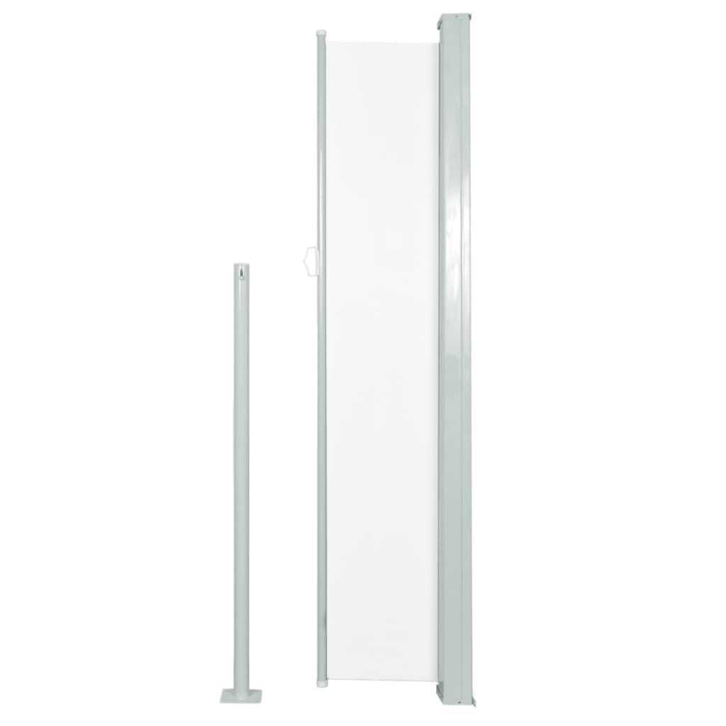Uttrekkbar sidemarkise 160x300 cm kremfarget