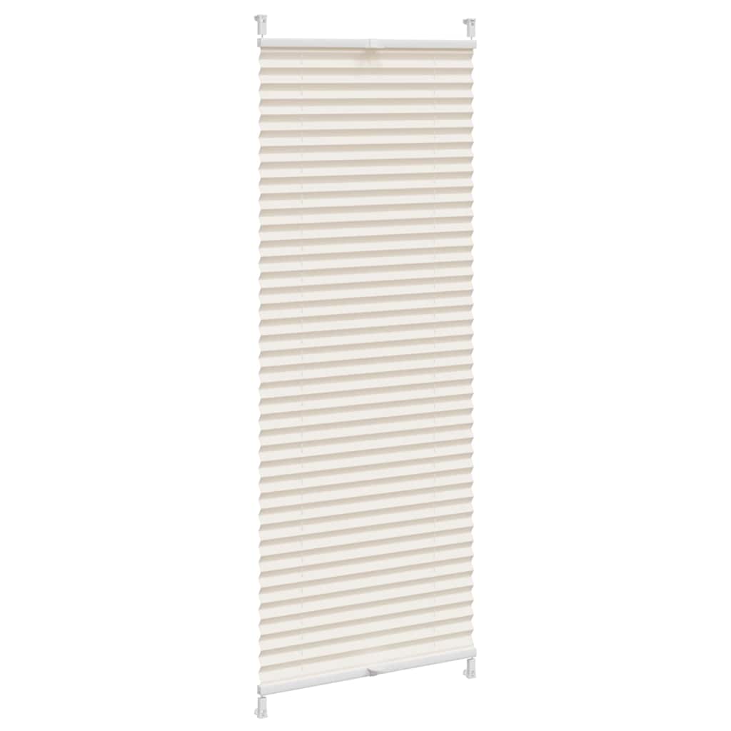 Plissegardiner 50 x 150 cm Krem