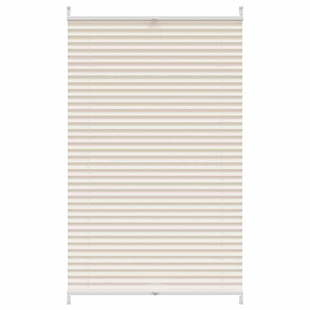 Plissegardiner 70 x 125 cm Krem