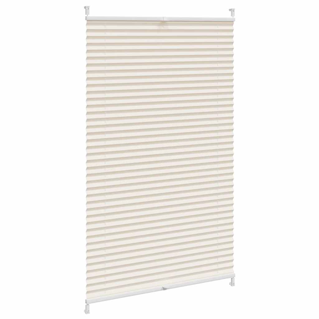Plissegardiner 70 x 125 cm Krem