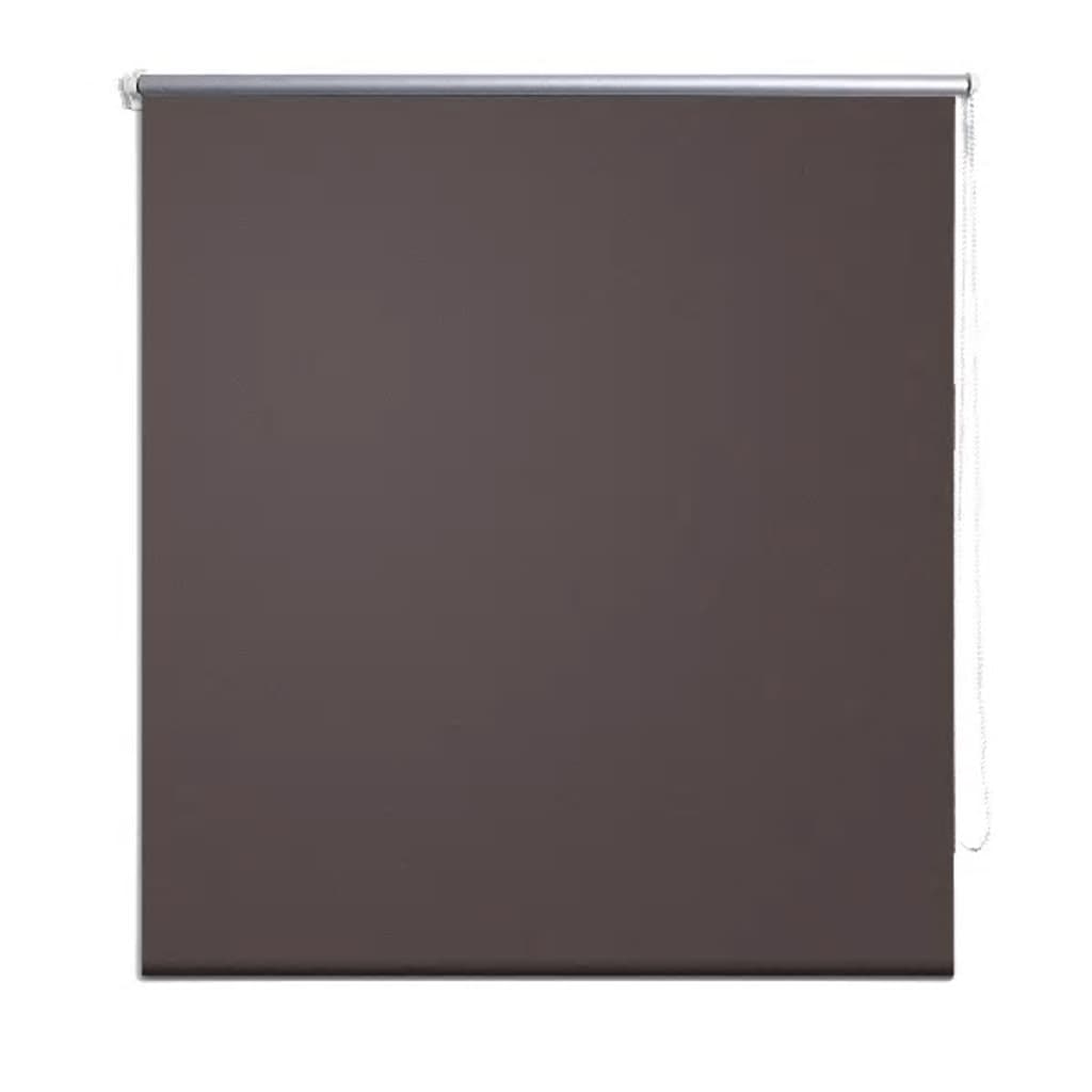 Rullegardin mørklegging 44,4x100 cm stoffbredde 40 cm kaffe