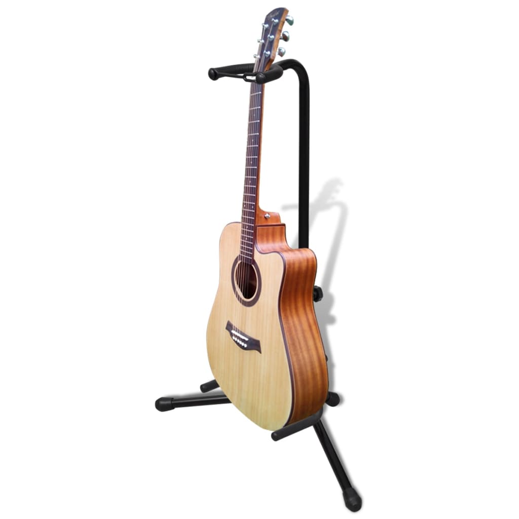 Gitarstativ justerbart enkel vidaXL
