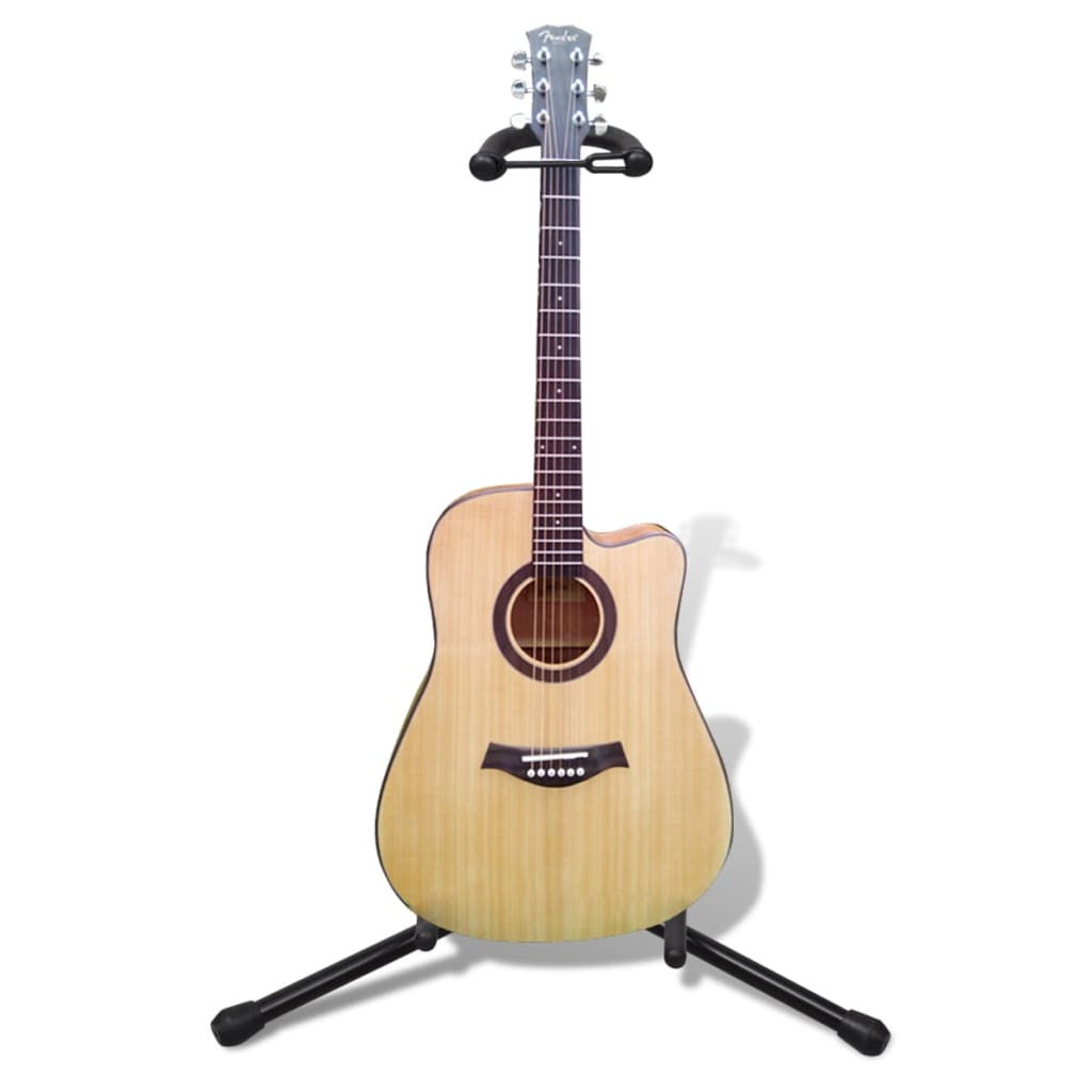 Gitarstativ justerbart enkel vidaXL